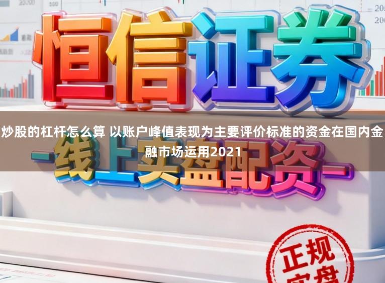 炒股的杠杆怎么算 以账户峰值表现为主要评价标准的资金在国内金融市场运用2021