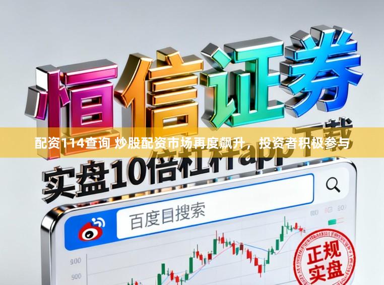 配资114查询 炒股配资市场再度飙升，投资者积极参与